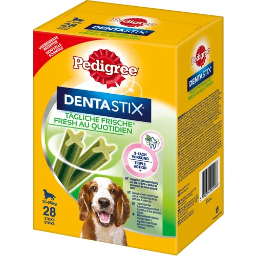 Pedigree Dentastix Fresh Daily Freshness - Za srednje velike pse (10-25 kg), 28 komada