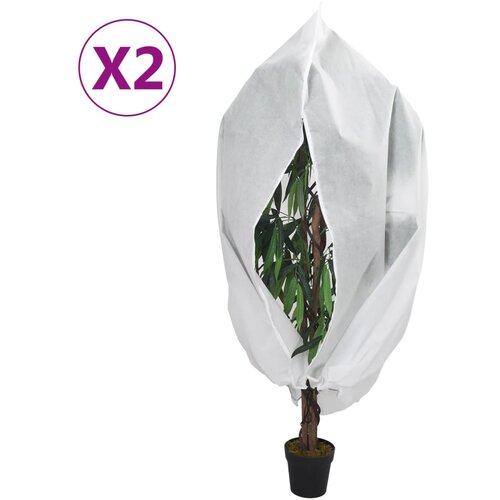 vidaXL Navlake za biljke od flisa s patentom 2 kom 70 g/m² 3 93x3 m Cijene