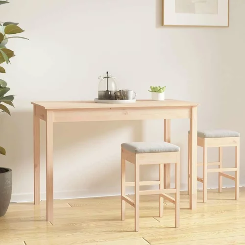  Blagovaonski stol 110 x 55 x 75 cm od masivne borovine