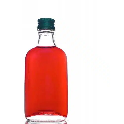  Staklena boca PLOSKACKA 200 ml sa čepom Cijene