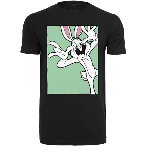 Merchcode Looney Tunes Bugs Bunny Funny Face Tee black