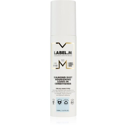 Label.m Diamond Dust balzam brez spiranja za suhe in poškodovane lase 150 ml Cene