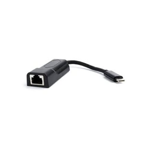  USB type-C to LAN Ethernet adapter converter USB type-C plug/RJ45, GEMBIRD A-CM-LAN-01 Cene
