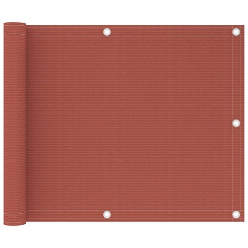 vidaXL Balkonsko platno terakota 75x400 cm HDPE, (20742937) Cene