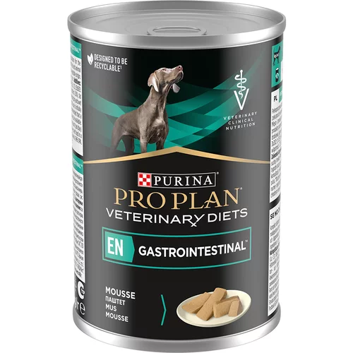 Purina Pro Plan Veterinary Diets Purina Veterinary Diets Canine Mousse EN Gastro - 6 x 400 g