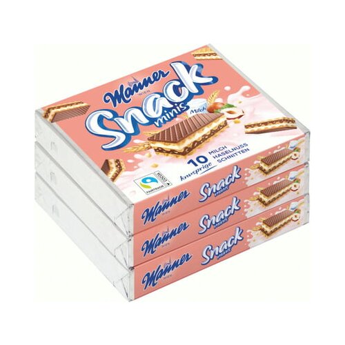 Manner snack minis z mlekom in lešnikom - paket - 3 kosi Cene