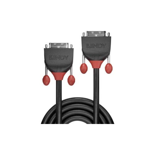 Lindy DVI priključni kabel DVI-D 18+1-polni utikač, DVI-D 18+1-polni utikač 10.00 m crna 36259 DVI kabel Cijene