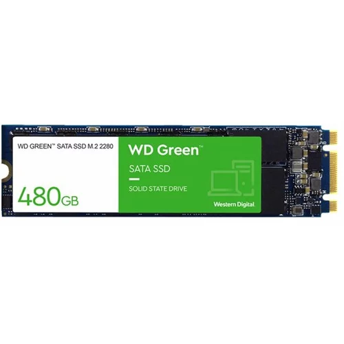 Western Digital GREEN 480 GB - M.2 SATA SSD pogon, (20362484)
