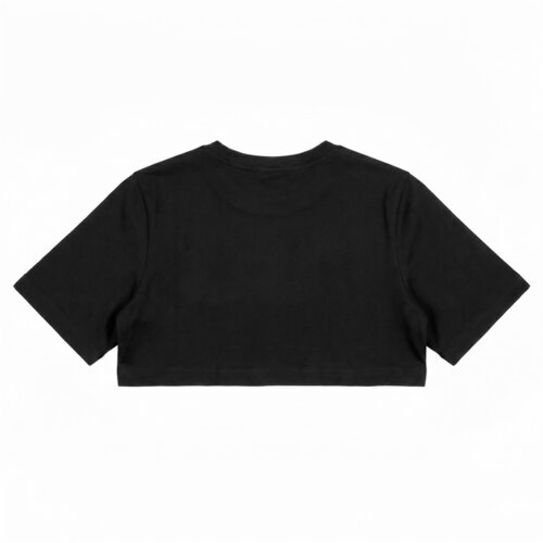 Adidas Majice s kratkimi rokavi SATIN EMBROIDERY CROPPED GRAPHIC T-SHIRT Črna Slike