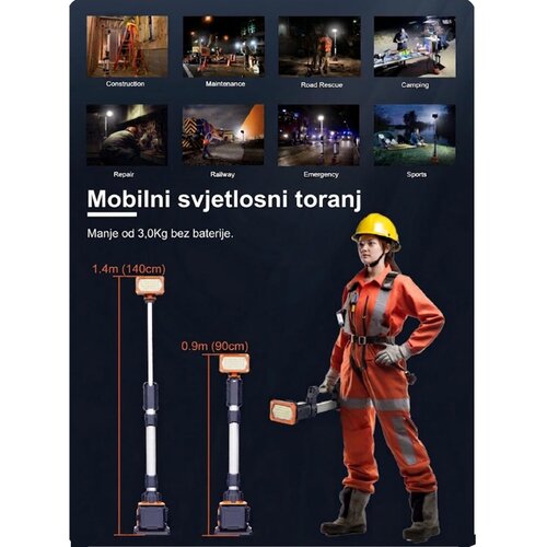  Mobilni svetlobni stolp MST-100 Cene