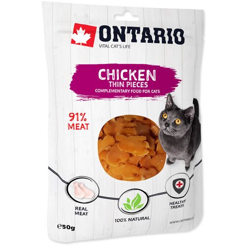 Ontario Cat posladek tanke rezine - pi&scaron;čanec, 50 g Cene