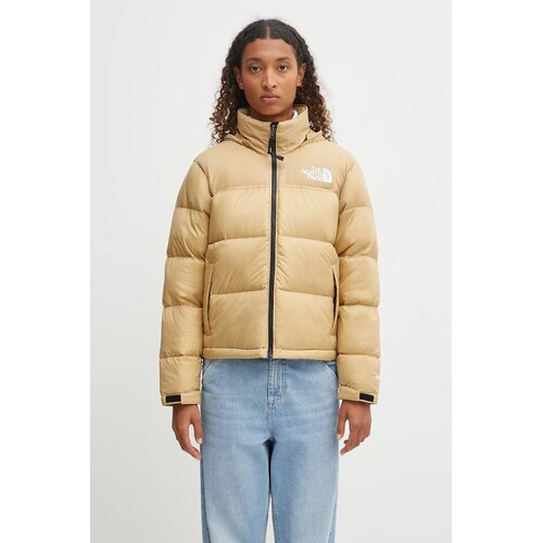 The North Face Pernata jakna 1996 Retro Nuptse boja: bež, za zimu, NF0A3XEOGM31 Slike