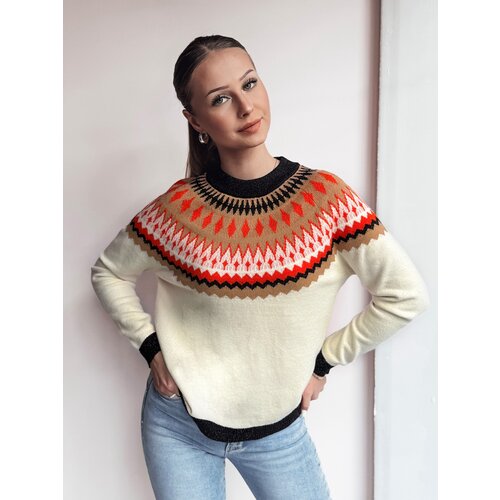 DStreet Sweter damski RUBY GLOW beżowy Slike