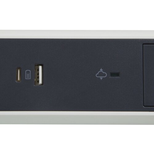 Legrand 049416 - Produžni kabl sa prekidačem, 3 utičnice Tip E + USB-A + USB-C 1,5m Slike