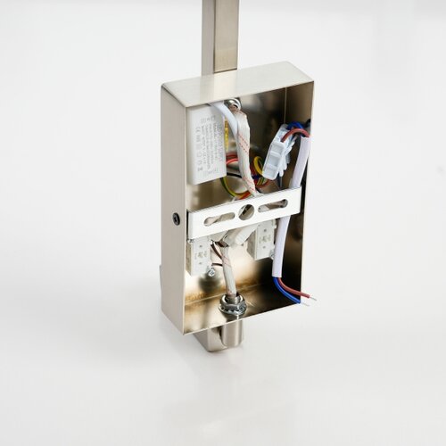  Brilagi - LED zidna lampa RAYA 1xE14/40W/230V + LED/3W bela/mat hrom Slike