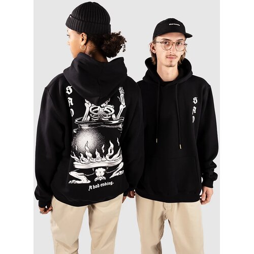 The Dudes Sad Pulover s kapuco black Cene