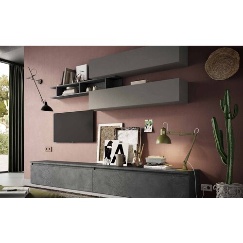 LC Mobili Elegantni TV ormari u sivoj boji INFINITY 2.0 900021-ADPB Slike