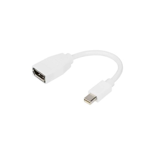 Digitus adapter DisplayPort utikač, Mini DisplayPort utikač 0.15 m bijela DB-340405-001-W DisplayPort kabel Cijene