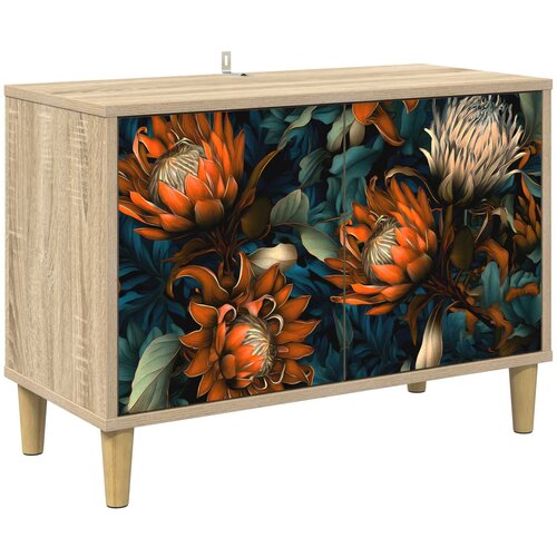  ormar LOCHEM 69 x 33 x 50 cm Sonoma Konstruirano drvo Cene