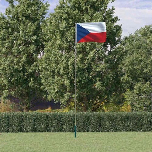  Če&scaron;ka zastava i jarbol 5,5 m aluminijska Cijene