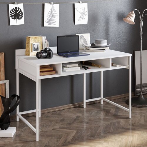 Woody Fashion Tumata radni sto, 119,5x65,2x62 cm, Bijela Cene