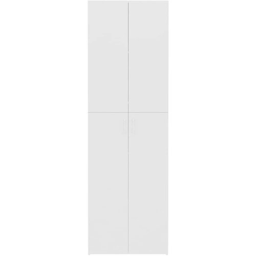  Pisarni&amp;scaron;ka omara bela 60x32x190 cm iverna plo&amp;scaron;ča, (20705945) Slike