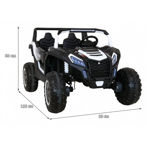 Ramiz Otro&amp;scaron;ki avto na akumulator Buggy 24V 800W bela 100kg Slike