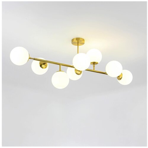  Luster na &scaron;ipci DORADO 8xE14/40W/230V zlatni Cene