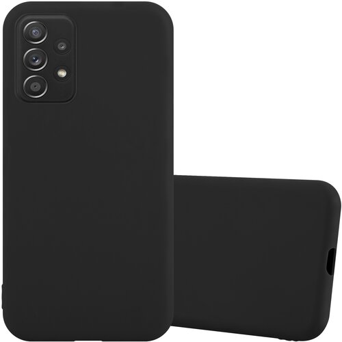 Cadorabo Ohi&scaron;je, združljiv s Samsungom v Candy Black - Za&scaron;čitni pokrov, narejen iz fleksibilnega silikona TPU, (20593168) Cene