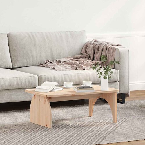  Kava Stol Prirodna 80 x 50 x 31 cm Masivna borovina Slike