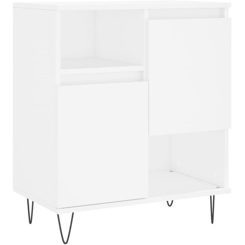 Maison Chic Komoda - Predalnik bela 60x35x70 cm inženirski les, (21716316) Slike
