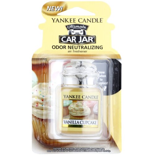Yankee Candle Vanilla Cupcake dišava za avto za obešanje Cene