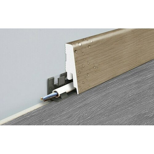 LOGOCLIC Zaključna letev Element Pro K58 C (240 cm x 18 mm x 58 mm, Seaflower) Slike