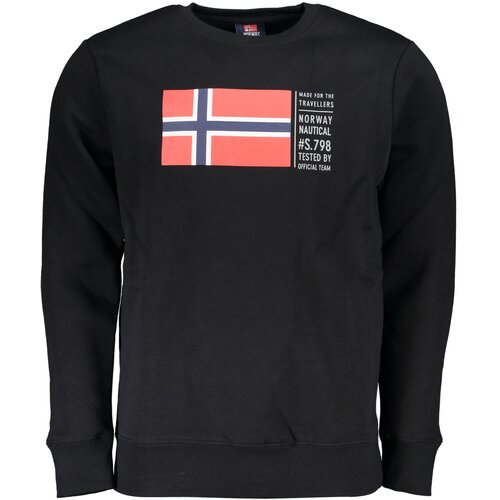 Norway 1963 BLACK MEN&#39;S ZIPLESS SWEATSHIRT Cene