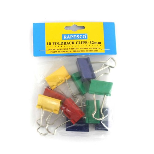Rapesco Foldback sponke 32mm BARVNE 10/1 (20378910) Cene