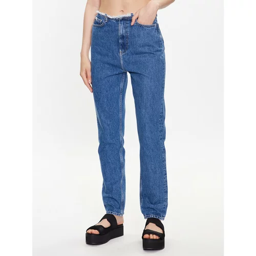 Calvin Klein Jeans Jeans hlače J20J221223 Modra Slim Fit