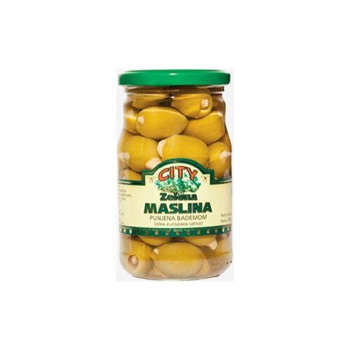 SITI doo - Čačak Zelena stona maslina punjena bademom,370ml Cene