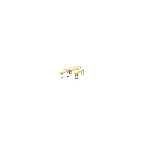 Oberon baštenski set sto + 2 klupe stout 220 x 80 Cene