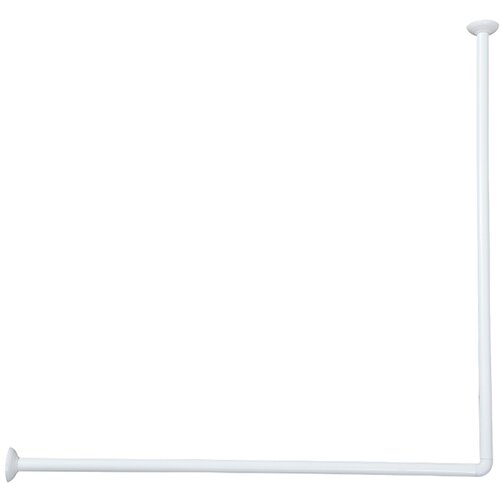  DRŽAČ ZAVJESE ZA KADU KUTNI 90X90 CM BIJELA TENDANCE Cijene