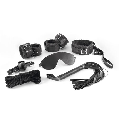 Crushious DUNGEONS &amp;amp; MAIDENS BDSM KIT BLACK Slike