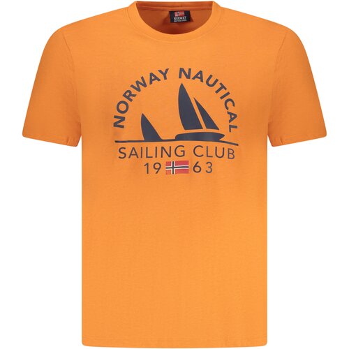 Norway 1963 MEN&amp;amp;#39;S SHORT SLEEVE T-SHIRT ORANGE Slike