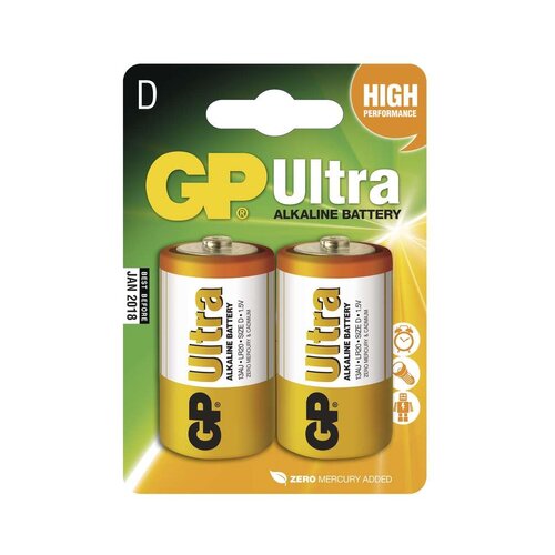Gp Baterija GP ultra alkalna LR20 - 2 kom Slike