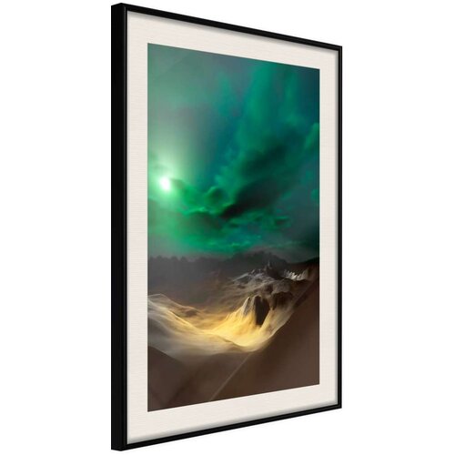  Poster - Green Moon 40x60 Slike