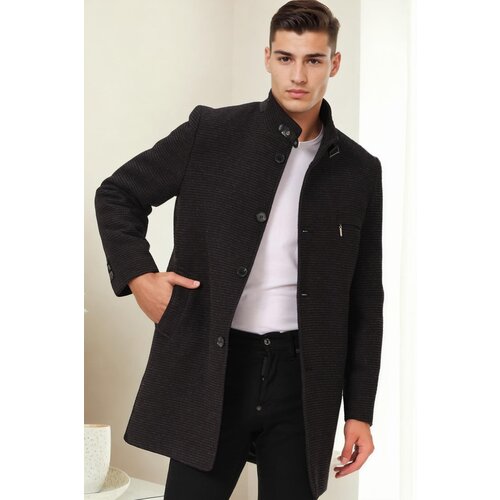 Dewberry PLT9367 MEN'S COAT-STRAIGHT ANTHRACITE Cijene