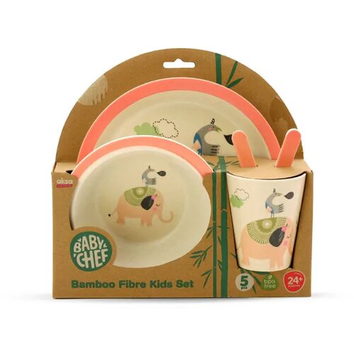 BABY CHEF bamboo fibre set za hranjenje Slike