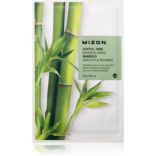 Mizon Joyful Time Bamboo maska iz platna z gladilnim učinkom 23 g