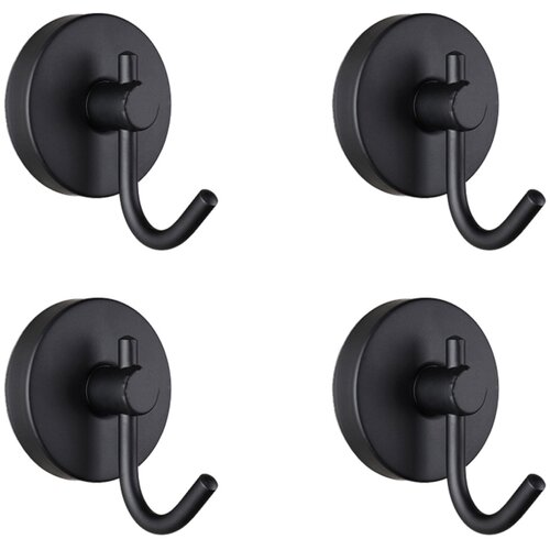 INF Komplet 4 J-kaveljčkov z vakuumom &ndash; inox, vodoodporni, brez vrtanja Black, (5000298101) Cene