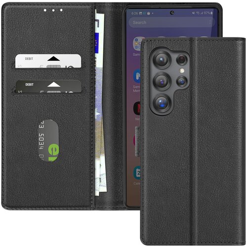 Avizar Ohi&scaron;je za Samsung S25 Ultra Clamshell Wallet and Video Holder, Črna, (5000015756) Cene