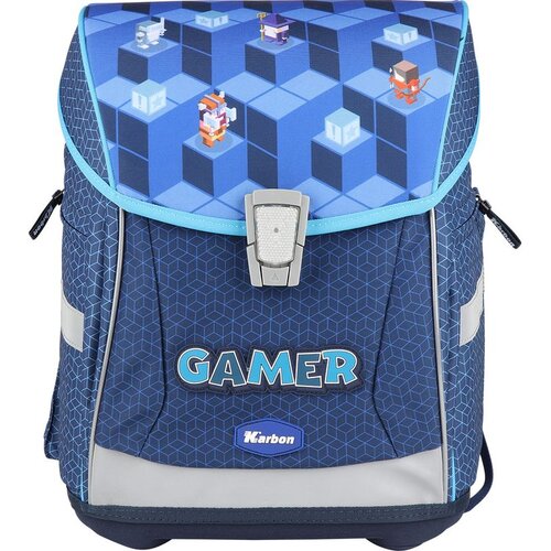 Karbon Školska torba anatomska A02 GAMER Cene