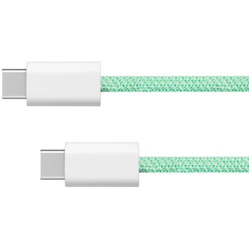  KRUGER&MATZ USB-C na USB-C kabl za brzo punjenje i prenos podataka, 100W, dužina 1,5 m, boja zelena, model KM1272-1,5G Cene